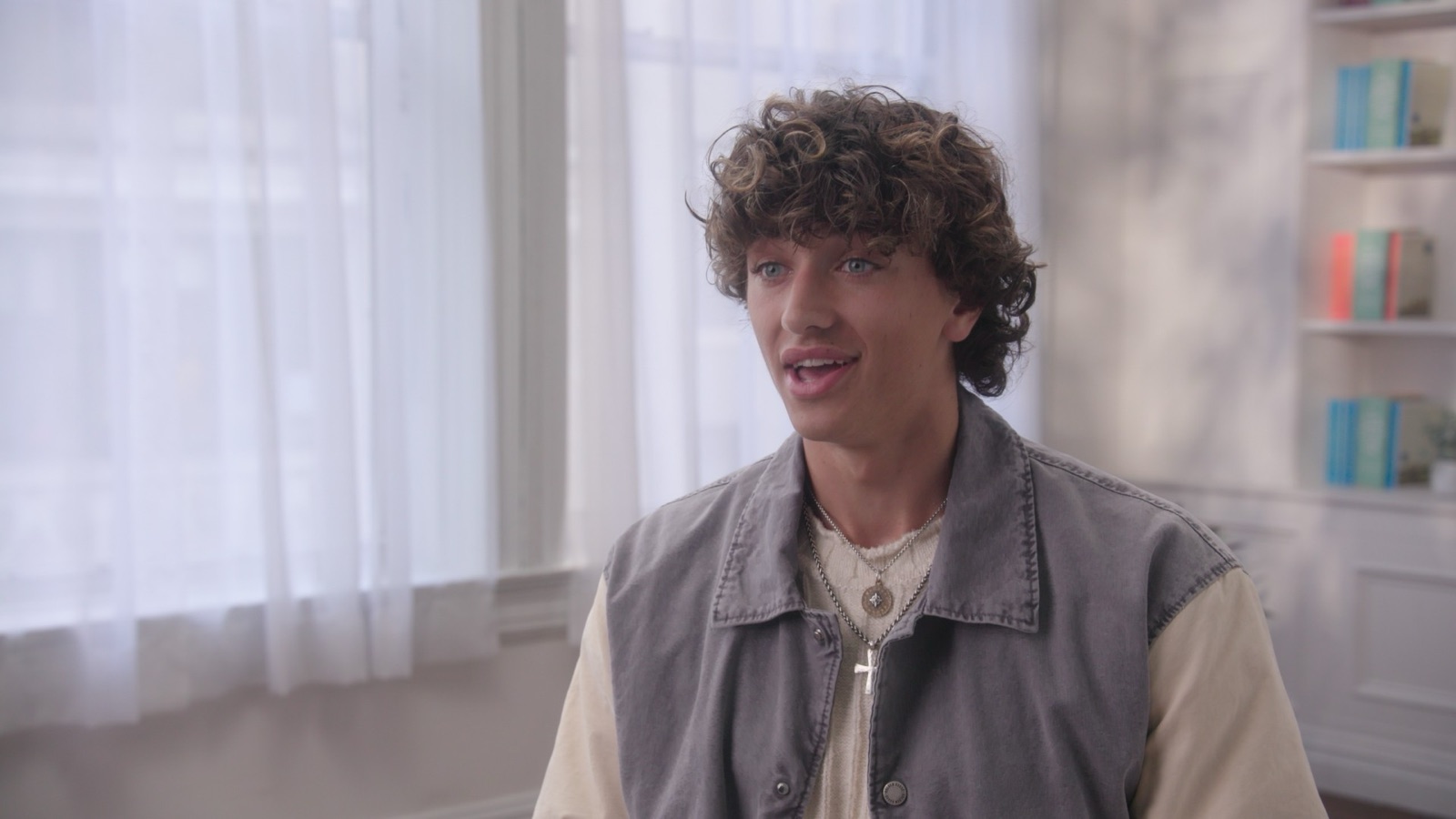 Frame: interview close-up